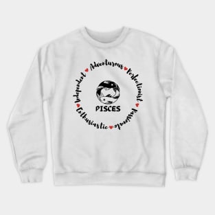 Pisces ♓🐟 Zodiac Sign Astrology Sign Horoscope Crewneck Sweatshirt